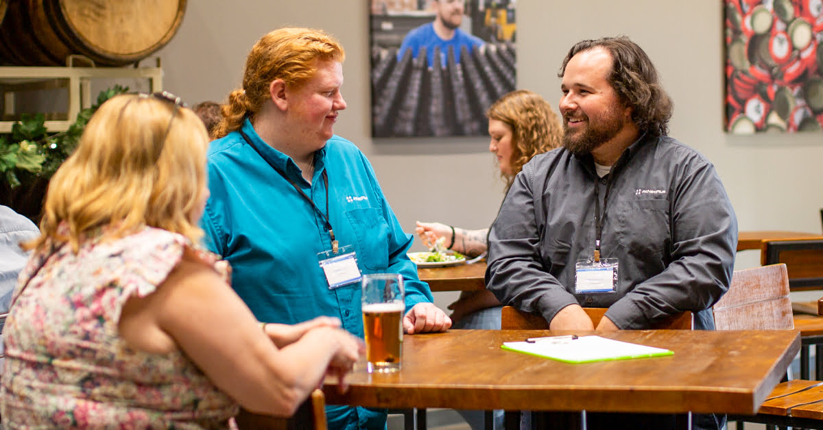 Chad and Alex at an AtNetPlus Event