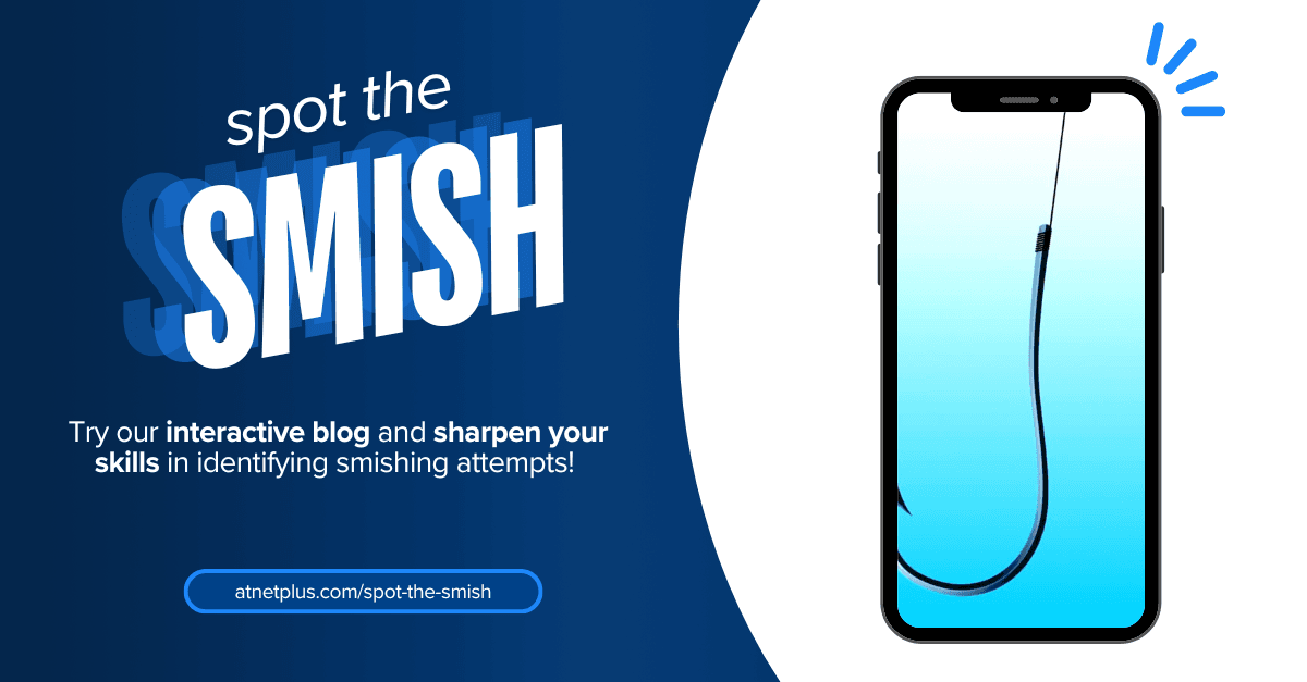 spot the smish advertisement