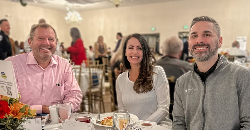 AtNetPlus executives at Victim Assistance Program fundraiser in Akron