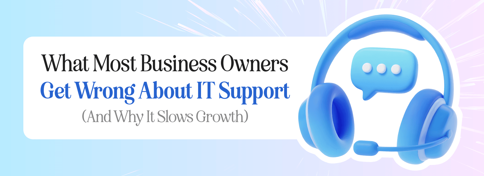 IT support slows growth