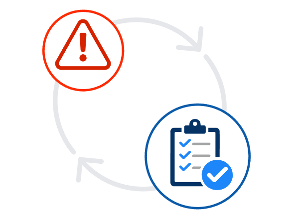 From Reactive IT to Structured IT diagram