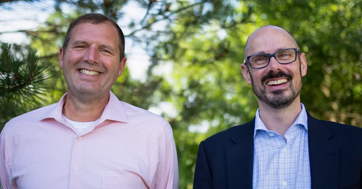 AtNetPlus founders Jim Laber and Jay Mellon